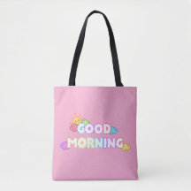Kawaii Goedemorgen Zon & Regenboog Wolken
