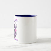 Kawaii Grim Faucheuse enseignant café Mug (Centre)