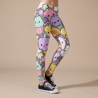 Kawaii Halloween Ghost Leggings Yoga Broek voor ha