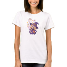 Kawaii Halloween Heks met Geesten