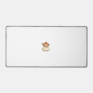 Kawaii Halloween-hond � Pompoen spookachtige puppy Bureaumat