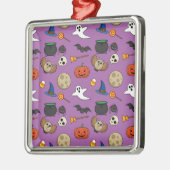 Kawaii Halloween Pack Metalen Ornament (Links)