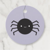 Kawaii Halloween Spider Bedankjes Labels (Voorkant)