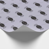 Kawaii Halloween Spinnen Cadeaupapier (Hoek)
