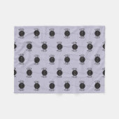 Kawaii Halloween Spinnen Fleece Deken (Voorkant (Horizontaal))