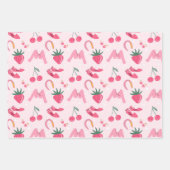Kawaii Hand-drawn Girly Things Seamless Pattern Inpakpapier Vel (Voorkant 2)