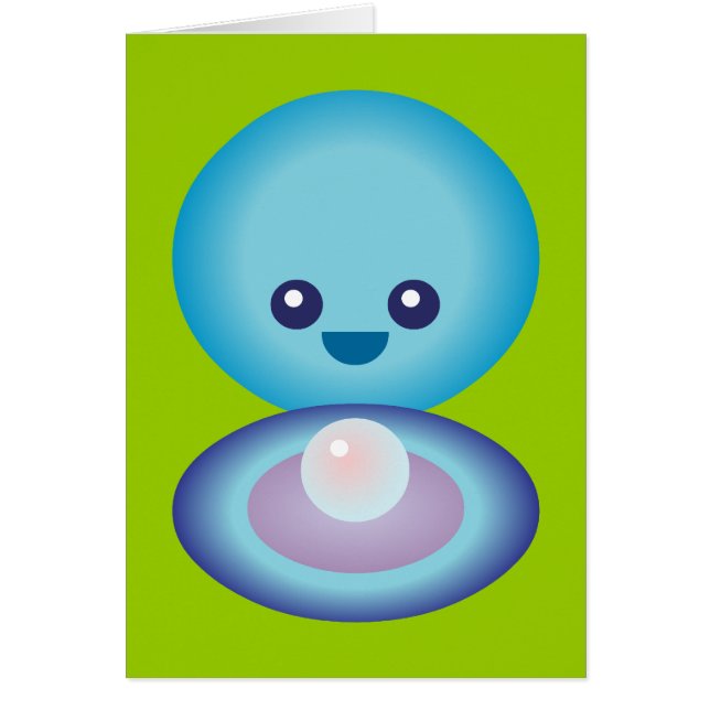 Kawaii Happy Clam (Voorkant)