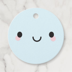 Kawaii Happy Face Bedankjes Labels