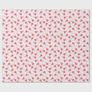 Kawaii Hart Lollypop Inpakpapier