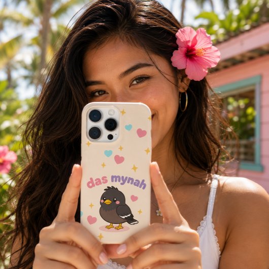 Kawaii Hawaii - De Mynah Case-Mate iPhone Case