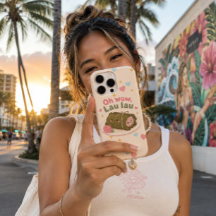 Kawaii Hawaii - OH WOW LAU LAU iPhone 16 Pro Max Hoesje