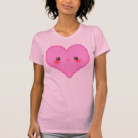 Kawaii Heart T-shirt (Voorkant)