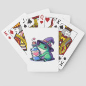 Kawaii hekserige liefdesdrank pokerkaarten (Achterkant)