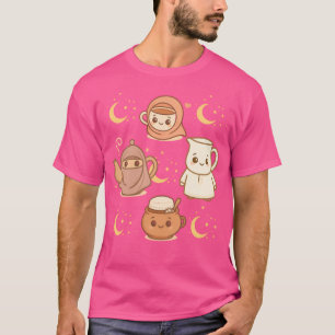 Kawaii Hijabi Teaset T-shirt