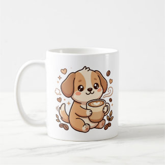 Kawaii Honden Latte Mok