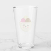Kawaii Ice Cream Glas (Achterkant)