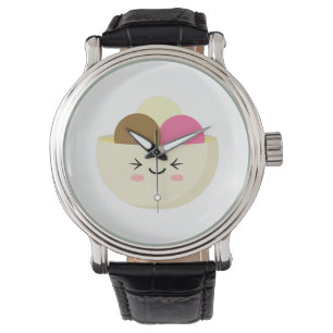 Kawaii Ice Cream Horloge
