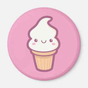 Kawaii Ice Cream Magnet Magneet
