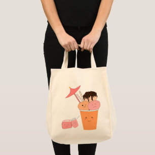 Kawaii Ijs Cup   Boodschappentas Tote Bag