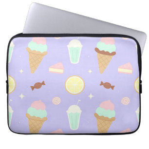 Kawaii Ijs Snoepjes Patroon Laptop Sleeve
