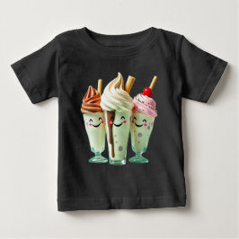 Kawaii Ijs Trio Schattige Dessertkarakters