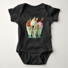 Kawaii Ijs Trio Schattige Dessertkarakters Romper