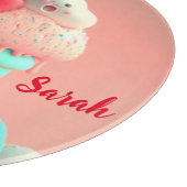 Kawaii-ijsbeker Snijplank (Hoek)