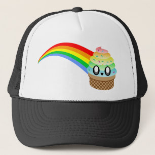 KAWAII IJSCOMAN REGENBOOG KWALITEIT TRUCKER PET