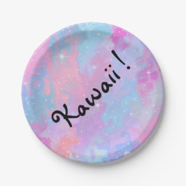 Kawaii Inscription Pastel Magical Sparkles Cute Papieren Bordje