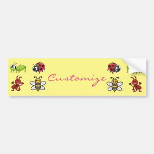 Kawaii Insecten Thunder_Cove Bumpersticker