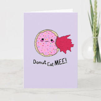 Kawaii Jam Donut Eet Me Kaart