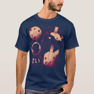Kawaii Japan Boba Tea Guinea Pig Donut Cookie G T-shirt