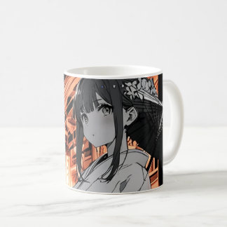 KAWAII Japanese Girl mug マグカップ Koffiemok