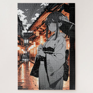 KAWAII Japanese Girl Puzzle