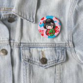Kawaii Japanse dolle Button (In situ)