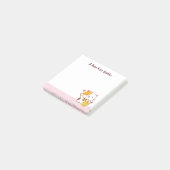 Kawaii Japanse Maneki Neko Succes Kat Post-it® Notes (Schuin)