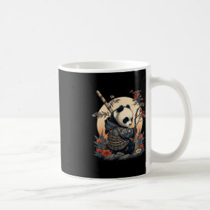 Kawaii Japanse stijl Samurai Anime Panda Koffiemok