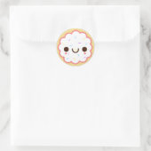 kawaii joli cookie sucre gelé Sticker (Sac)