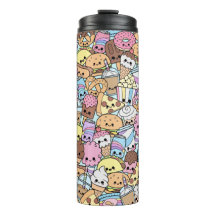 Kawaii Junk Food Munchies Pattern