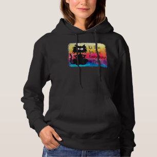 Kawaii kat Japanse zwarte anime kat Cute T-Shirt