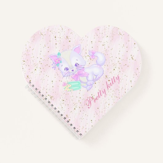 Kawaii Kat Notitieboek (Voorkant)