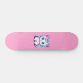 Kawaii Kat Skateboard (Horizontaal)