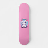 Kawaii Kat Skateboard (Voorkant)