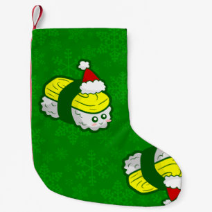 kawaii kerst tamago sushi kerstman sneeuwvlok kleine kerstsok