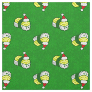 kawaii kerst tamago sushi sint-nicolaas sneeuwvlok stof
