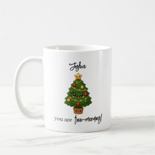 Kawaii kerstboom Fun cadeau voor vriend Koffiemok