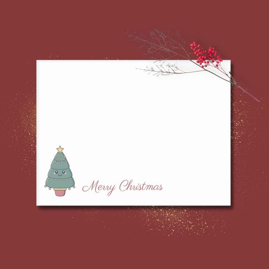 Kawaii kerstboom post-it® notes
