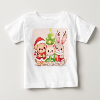 Kawaii Kerstmis Baby Dieren