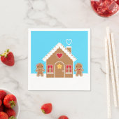 Kawaii-kerstontbijt Servet (Insitu)