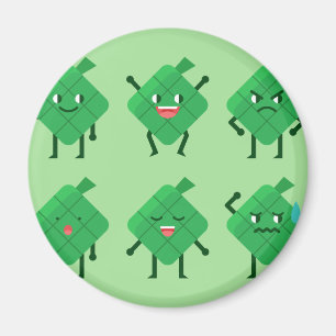 kawaii Ketupat Magneet